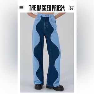 Brand new ragged priest jeans with tag